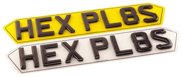 Hex Number Plates