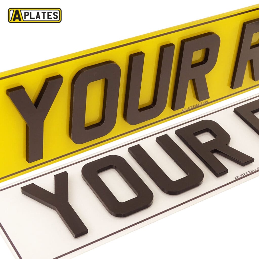 Do Halfords Sell 4D Number Plates 