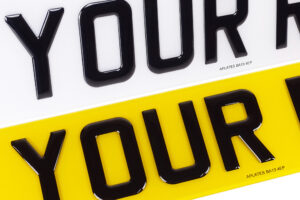 3D Number Plates