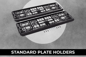 PlatePlus Number Plate Holders, For Standard Plates - Set of 2