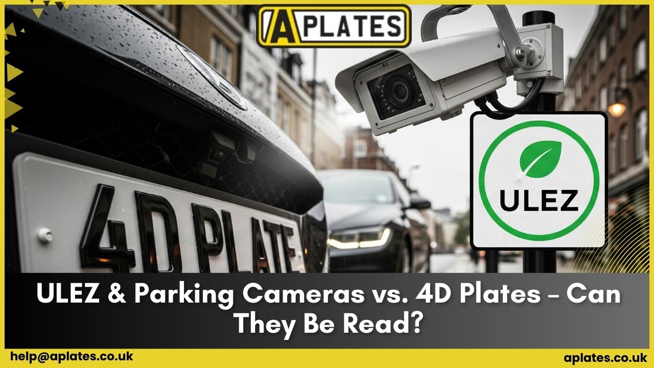 ULEZ & Parking Cameras vs. 4D Plates – Can They Be Read?